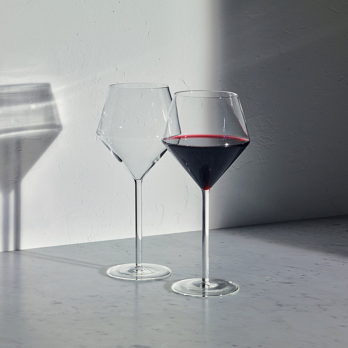 Großes Wacholder-Rotweinglas / 2er-Set