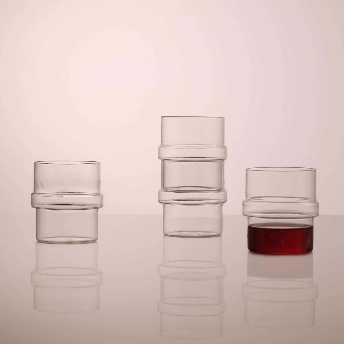 BLOCK stacking glass / set of 4